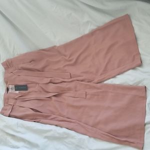 DYNAMITE W.sz L dusty rose crop trousers